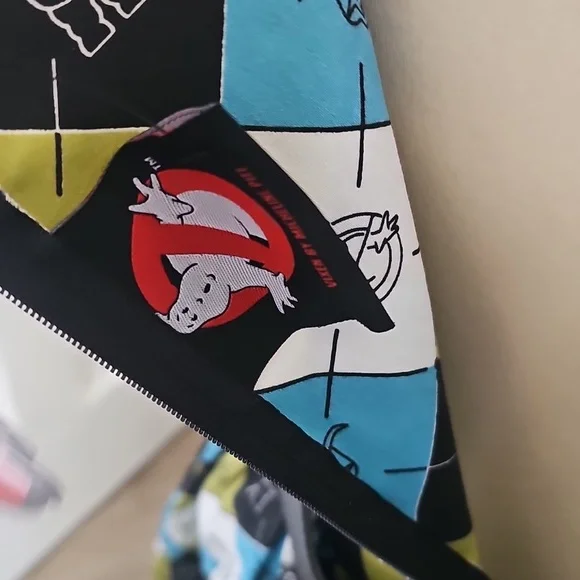 Vintage-Inspired Blue, Green & Black Check Fit-and-Flare Dress - Picture 6 of 9